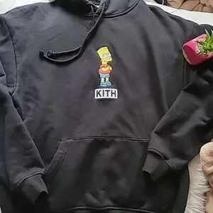 Kith Shirts Kith X The Simpsons Bart Black Pullover Hoodie Poshmark